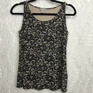 J. Jill Wearvever Collectiom lace pattern stretch